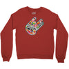 adesivo  hand shocker stickers bomb decal usdm jdm Crewneck Sweatshirt
