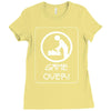new dad game over, baby daddy parent Ladies Fitted T-Shirt