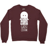 this is my lazy ghost costume Crewneck Sweatshirt