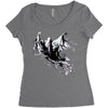 dementor Women's Triblend Scoop T-shirt
