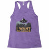 I Want to Leave Racerback Tank