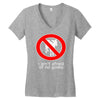 i ain't afraind of no gooats Women's V-Neck T-Shirt