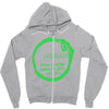 aurora total eclipse Zipper Hoodie