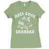 fishing Ladies Fitted T-Shirt
