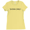 I Feel Weird Ladies Fitted T-Shirt