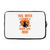 wine witch! Laptop sleeve