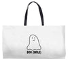 boo smile Weekender Totes