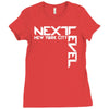 newyork city next evel Ladies Fitted T-Shirt