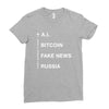 30 Seconds To Mars Topics Ladies Fitted T-Shirt