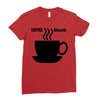 coffee snob Ladies Fitted T-Shirt