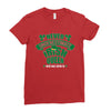 never underesmate irish queen Ladies Fitted T-Shirt