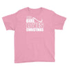 this girl loves christmas Youth Tee