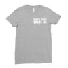 Normal People Scare Me Ladies Fitted T-Shirt