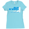 tour de france alp d'huez cycling Ladies Fitted T-Shirt