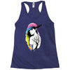 rainbow girl Racerback Tank