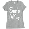 she's mine Ladies Fitted T-Shirt