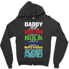 daddy you are my favorite superhero Zipper Hoodie