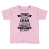 Super Cool Gran Of A Freaking Awesome Granddaughter Toddler T-shirt