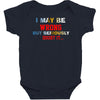 i may be wrong rare Baby Bodysuit