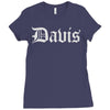 city of davis Ladies Fitted T-Shirt