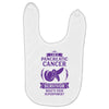 I am a Pancreatic Cancer Survivor - What's Your Superpower? Baby Bibs