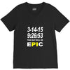 pi day 2015 pie math V-Neck Tee