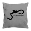 Life Behind Bars Throw Pillow
