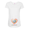 Rainbow Baby Maternity Scoop Neck T-shirt