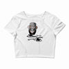 mr potato black knight Crop Top