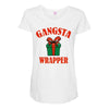gangsta wrapper Maternity Scoop Neck T-shirt