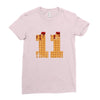 Eleven Waffle Ladies Fitted T-Shirt