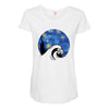 Van Gogh Maternity Scoop Neck T-shirt