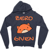 zero fox given Zipper Hoodie