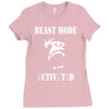 beast mode Ladies Fitted T-Shirt