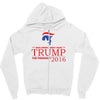 trump for president 2016 make america great again Zipper Hoodie