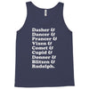 reindeer names Tank Top
