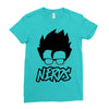 nerds Ladies Fitted T-Shirt