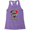 jurassic park raptor natural Racerback Tank