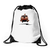 mutt cutts Drawstring Bags