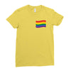 LGBT Pocket Ladies Fitted T-Shirt