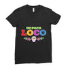 loco coco skul Ladies Fitted T-Shirt