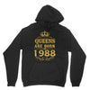 queens are born in 1988 Unisex Hoodie