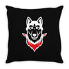 Siberian Husky Throw Pillow