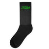 black funny glow in dark glowing Socks