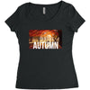 Moto Autumn Women's Triblend Scoop T-shirt