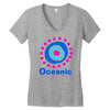 lost oceanic airlines Women's V-Neck T-Shirt