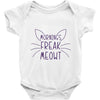 FREAK MEOWT CAT Baby Onesie