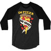 in pizza we crust 3/4 Sleeve Shirt