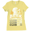 Beer Club Pub Ladies Fitted T-Shirt