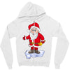 father christmas ringing xmas bells santa Zipper Hoodie